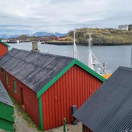 Autentisk Rorbu I Burekka, Stamsund Exterior photo